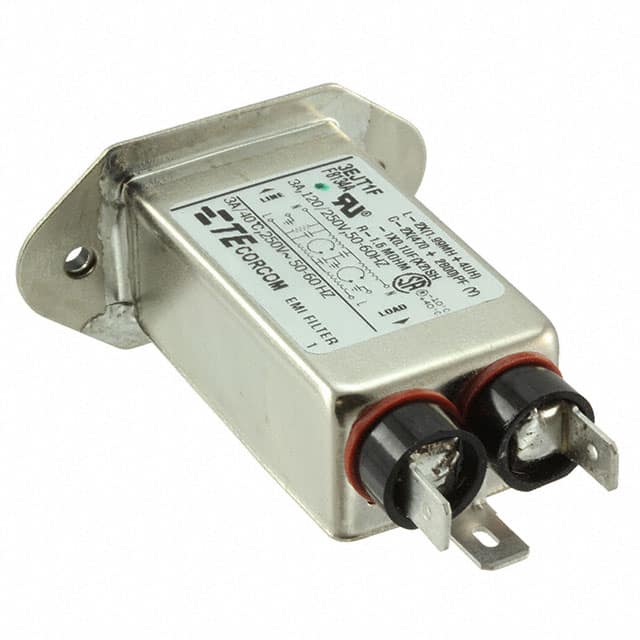 3EJT1F TE Connectivity Corcom Filters  Power Entry Modules (PEM)